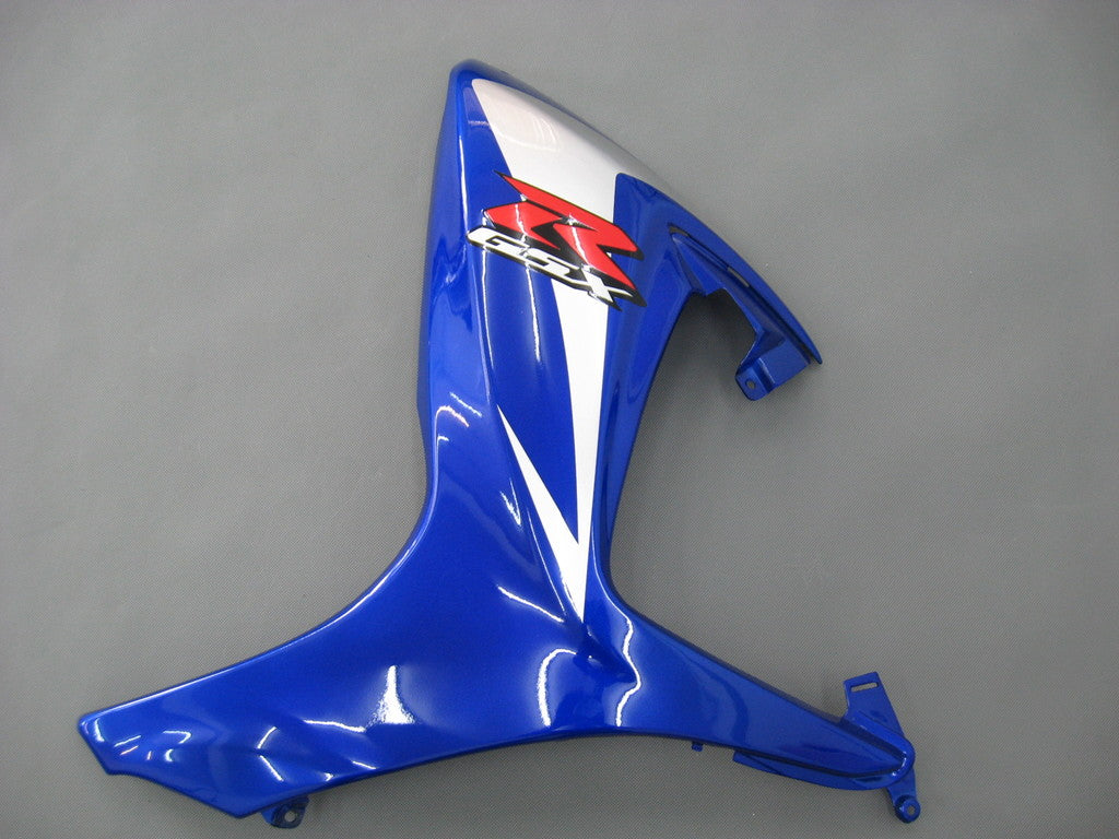 Amotopart 2006-2007 GSXR600750 Suzuki Kit de carénage bleu et noir