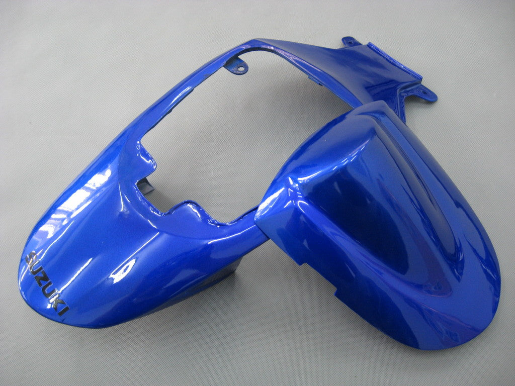 Amotopart 2006-2007 GSXR600750 Suzuki Kit de carénage bleu et noir