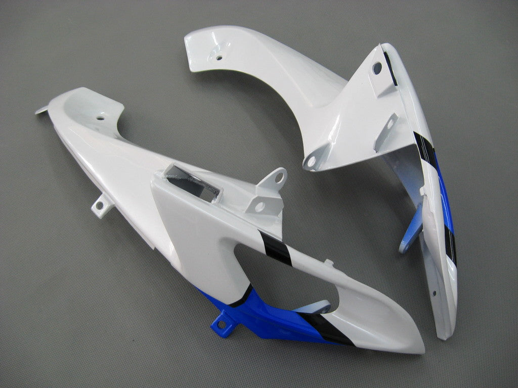 Amotopart 2006-2007 Suzuki GSXR600750 Verkleidung White & Blue Kit