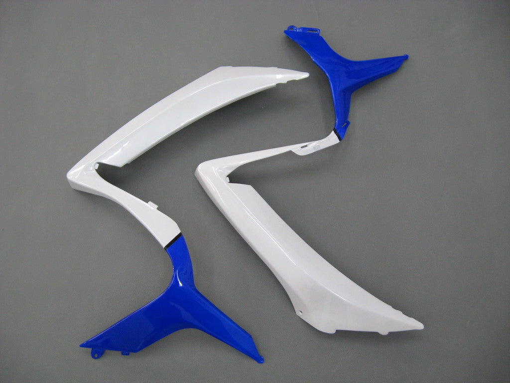 Amotopart 2006-2007 Suzuki GSXR600750 Verkleidung White & Blue Kit