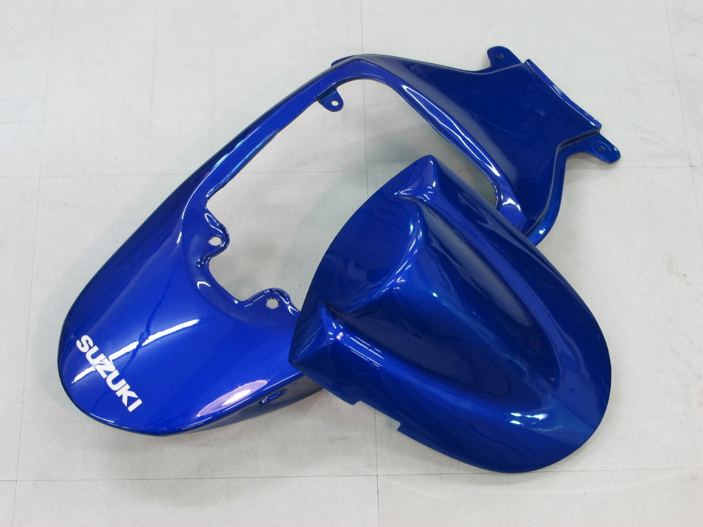 Amotopart 2006-2007 GSXR600750 Suzuki Verkleidung Blue & White Kit