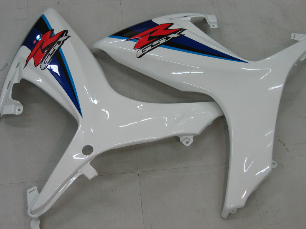 Amotopart 2006-2007 GSXR600750 Suzuki Verkleidung Wei? & Blue Kit