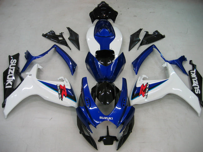 Amotopart-Funkeln 2006-2007 Suzuki GSXR 600 750 White Blue Black GSXR Rennsport Generic