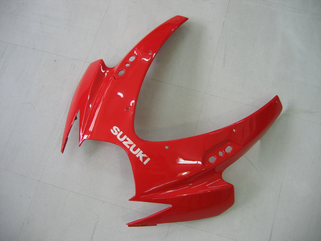 Amotopart 2006-2007 Suzuki GSXR600750 Verkleidung Red & Black Kit