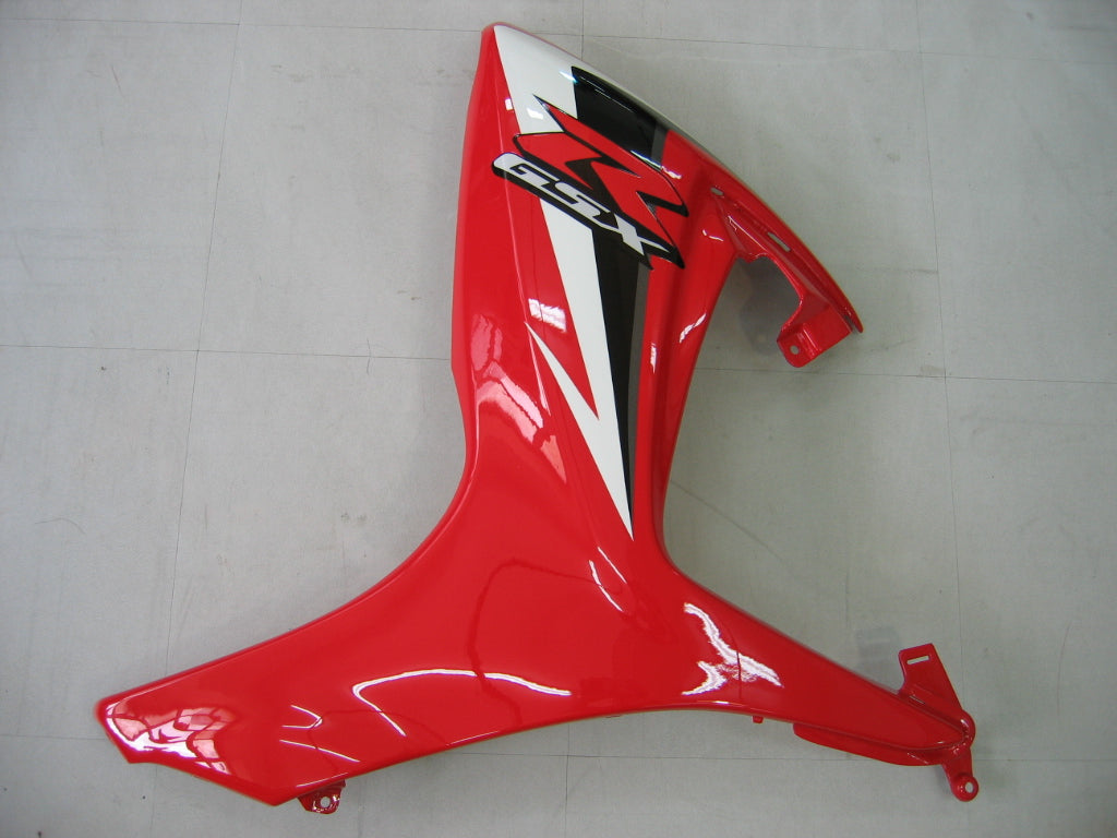 Amotopart 2006-2007 Suzuki GSXR600750 Verkleidung Red & Black Kit