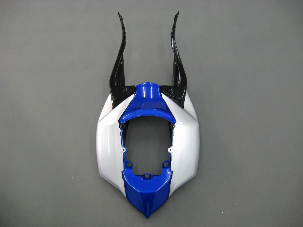 Amotopart 2008-2010 GSXR600750 Suzuki Verkleidung White & Blue Kit