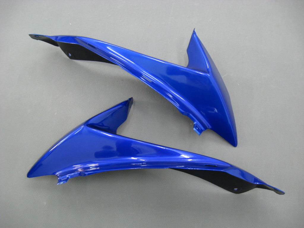 Amotopart 2008-2010 GSXR600750 Suzuki Verkleidung White & Blue Kit