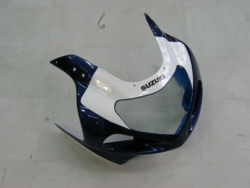 Amotopart 2001-2003 GSXR750 Suzuki Verkleidung Blue & White Kit