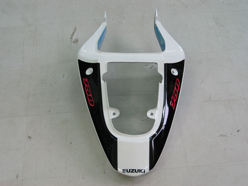 Amotopart 2001-2003 GSXR750 Suzuki Verkleidung Blue & White Kit