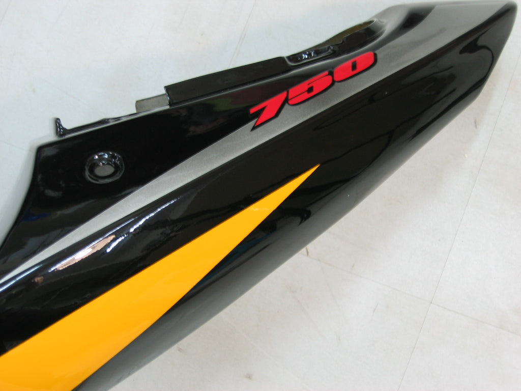 Amotopart 2001-2003 Suzuki GSXR750 Verkleidung Black & Yellow Kit