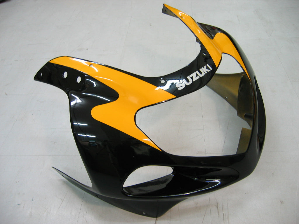 Amotopart 2001-2003 Suzuki GSXR750 Verkleidung Black & Yellow Kit