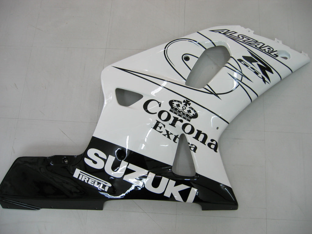 Amotopart 2001-2003 Suzuki GSXR750 Kit de carénage blanc