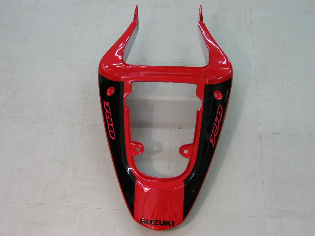 Amotopart 2001-2003 Suzuki GSXR750 Verkleidung Red & Sliver Kit