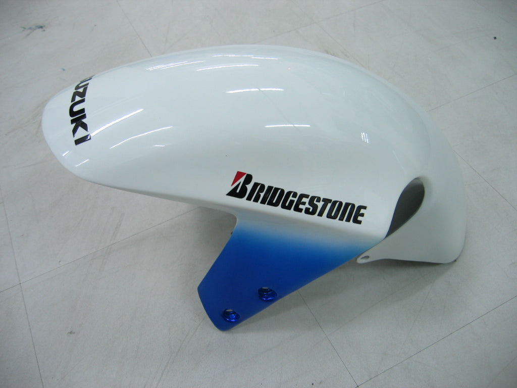 Amotopart 2001-2003 Suzuki GSXR750 Verkleidung Multi White Kit