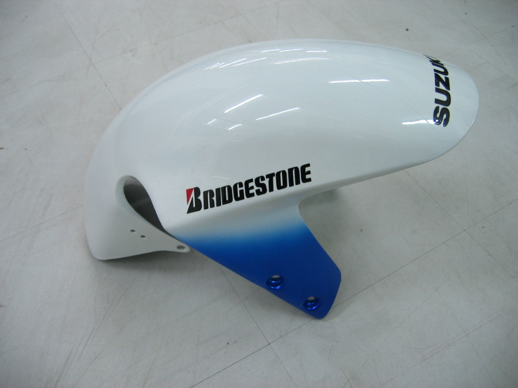 Amotopart 2001-2003 Suzuki GSXR750 Verkleidung Multi White Kit