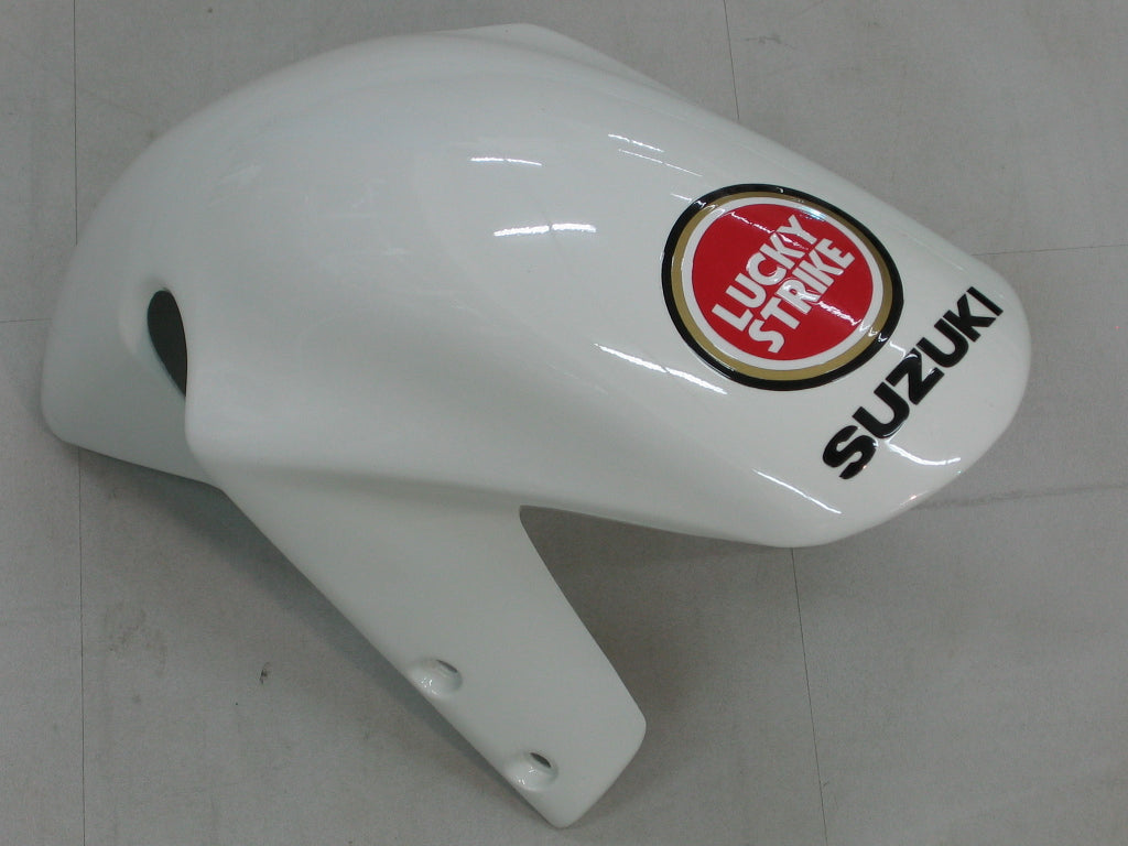 Amotopart 2001-2003 Suzuki GSXR750 Verkleidung White & Red Kit