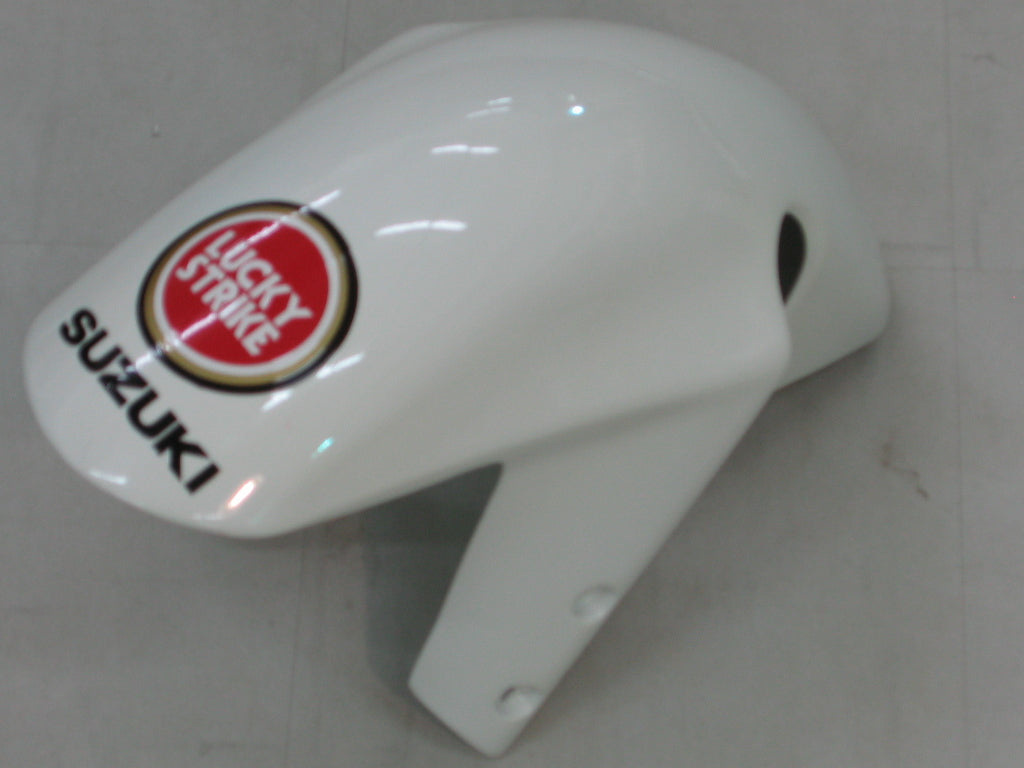 Amotopart 2001-2003 Suzuki GSXR750 Verkleidung White & Red Kit