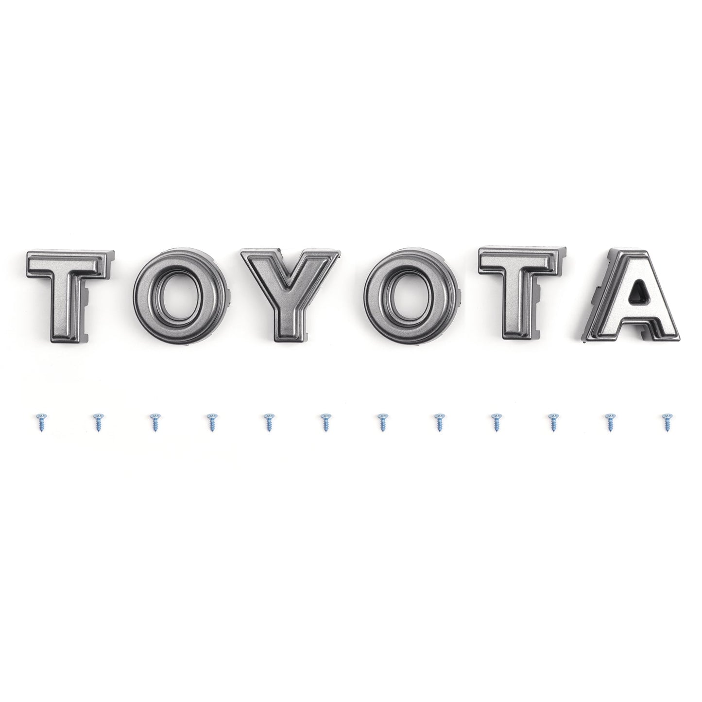 Tacoma 2005-2011 vordere Stoßfängerhuppenthubengrill Grill Ersatz durch Toyota Letter Matte Black Generic