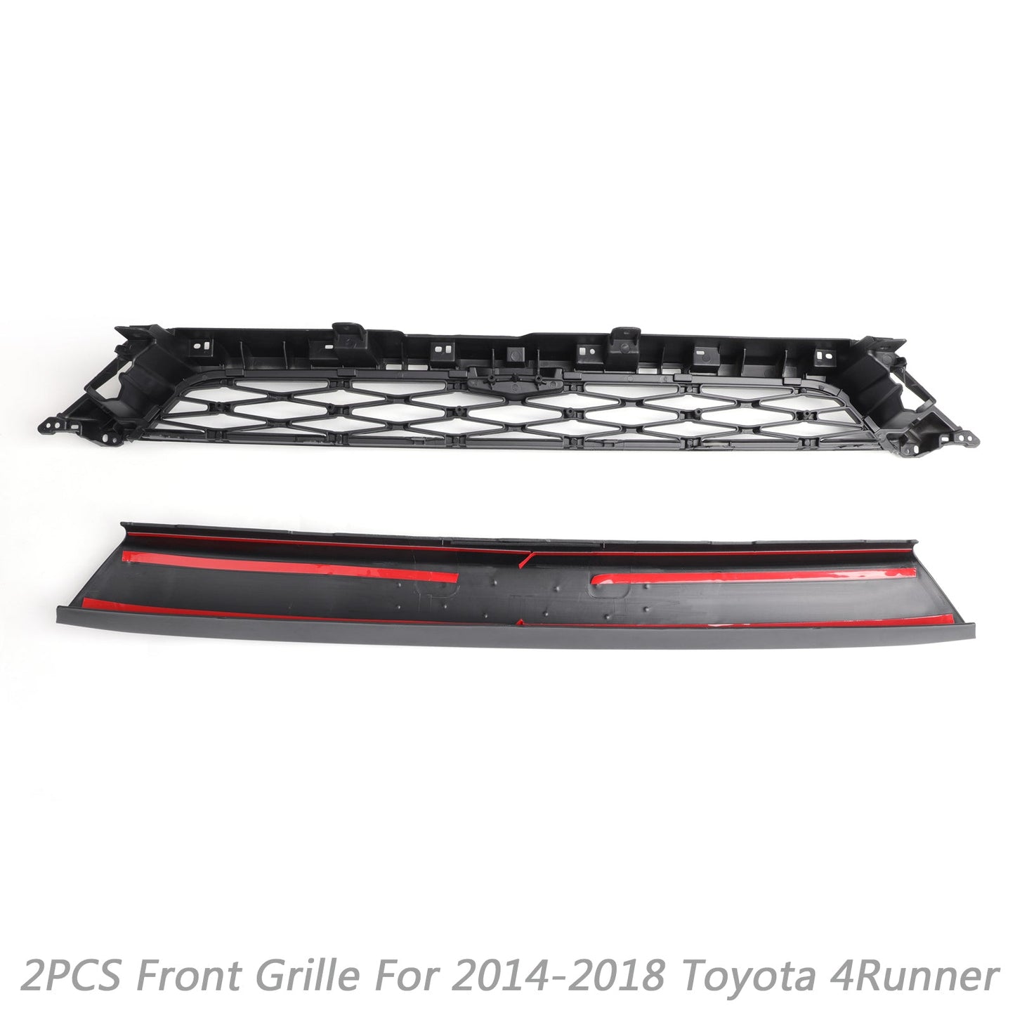 TRD Pro Style Kühlergrill für 4Runner SR5 TRD Premium Limited Nightshade (2014-2019) W/ Logo PZ327-35053