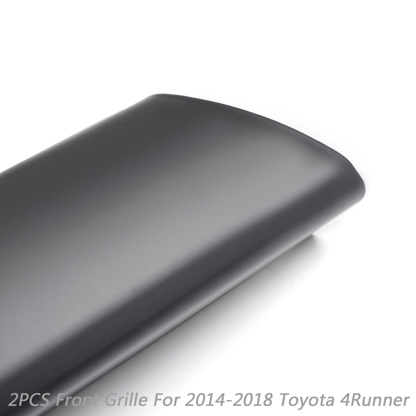 Toyota 4Runner | 2014-2019 | TRD PRO KURNE | 2 Stück | Vordere Stoßfänger Kühlergrill | Matte Black + Toyota Brief