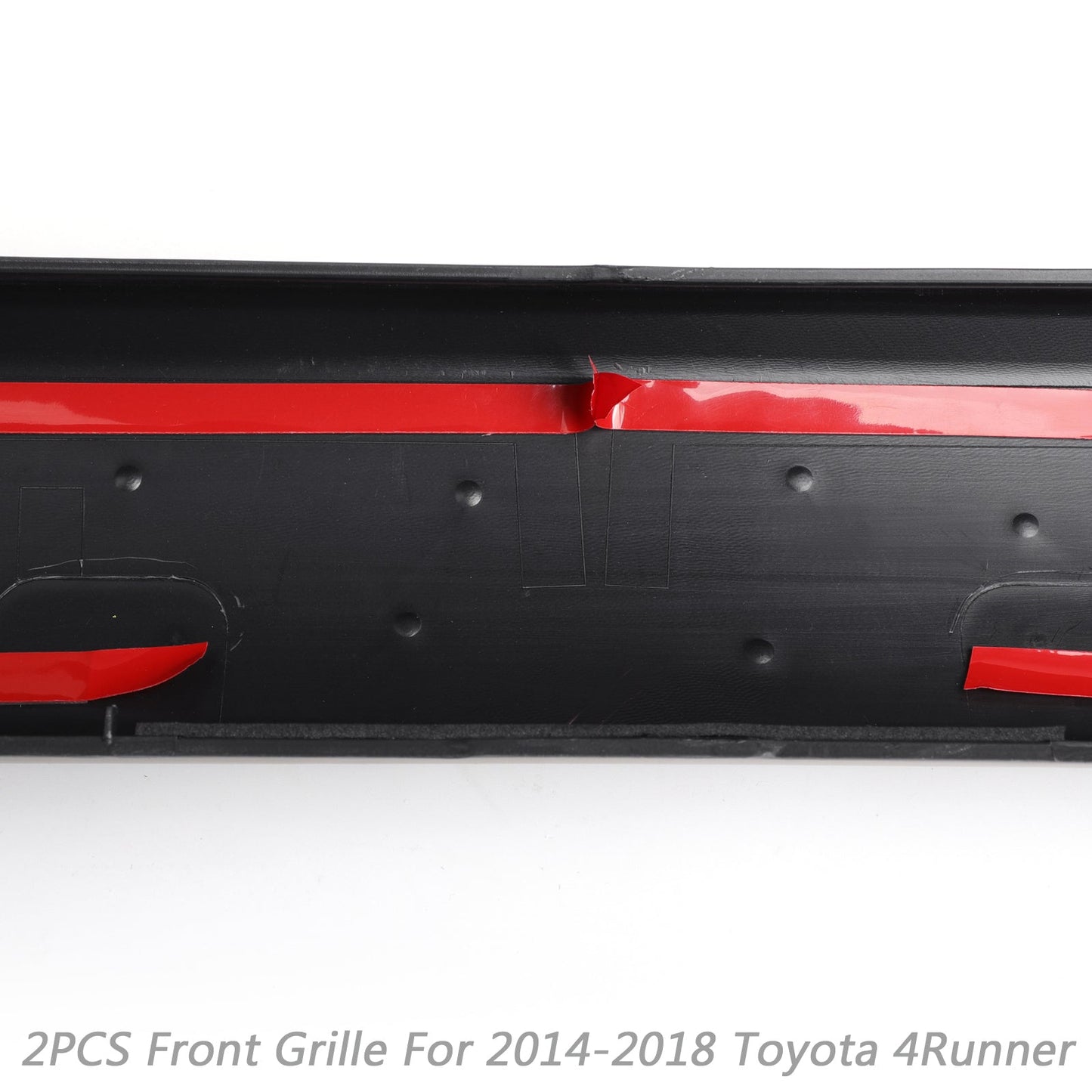 Toyota 4Runner | 2014-2019 | TRD PRO KURNE | 2 Stück | Vordere Stoßfänger Kühlergrill | Matte Black + Toyota Brief