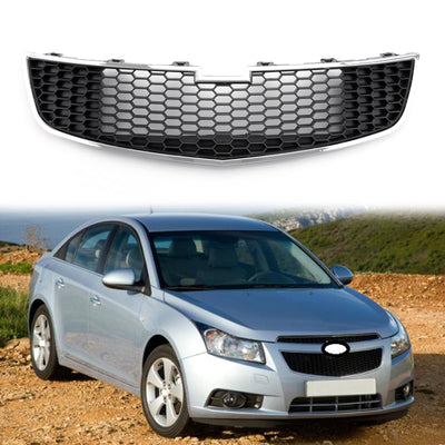 1PC Front Lower Bumper Grille Grill Inserts Trim Covers For 09-14 Chevy Cruze