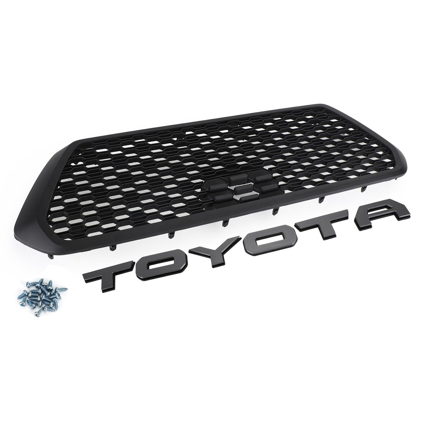 2016-2023 Toyota Tacoma PT228-35170 TRD Pro Style mit Buchstaben Mattes schwarzer vorderer Stoßfänger Motorgrill Gitter generisch