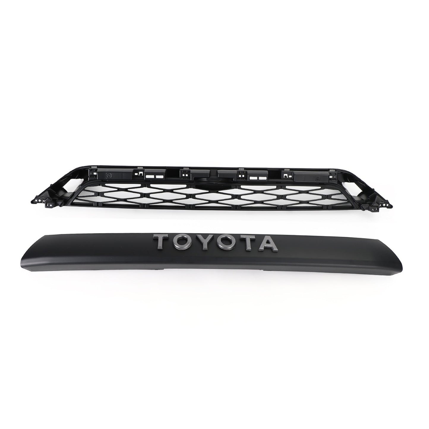 Grille de pare-chocs avant Toyota 4Runner 2020-2023 TRD Pro Noir 2 pièces Générique