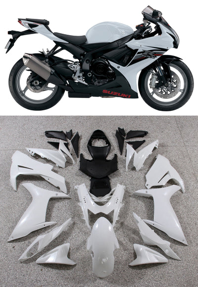 Generic Fit For Suzuki GSXR 600/750 (2011-2014) K11 Bodywork Fairing ABS Injection Molded Set 17 Style