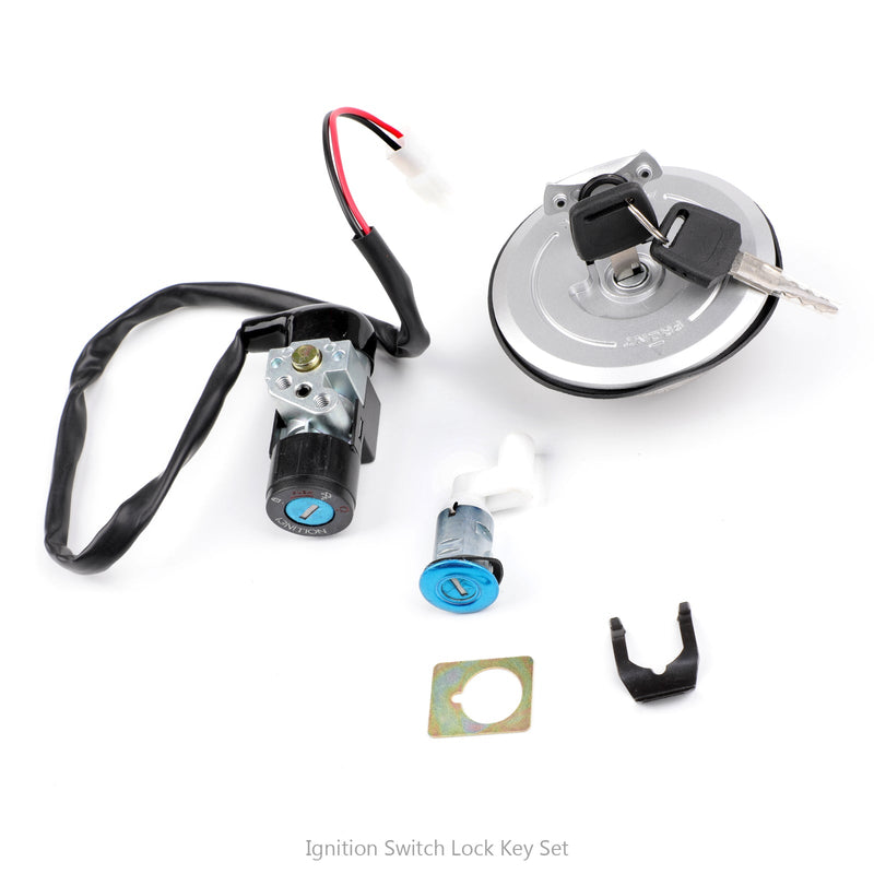 Ignition Switch Fuel Gas Cap Seat Lock Key Set For Honda CBR125R 4-1 CBR125RS