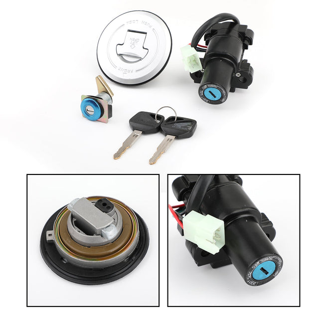 Ignition Switch Fuel Gas Cap Seat Lock Keys For Honda FMX650 05-06 CB250 Hornet