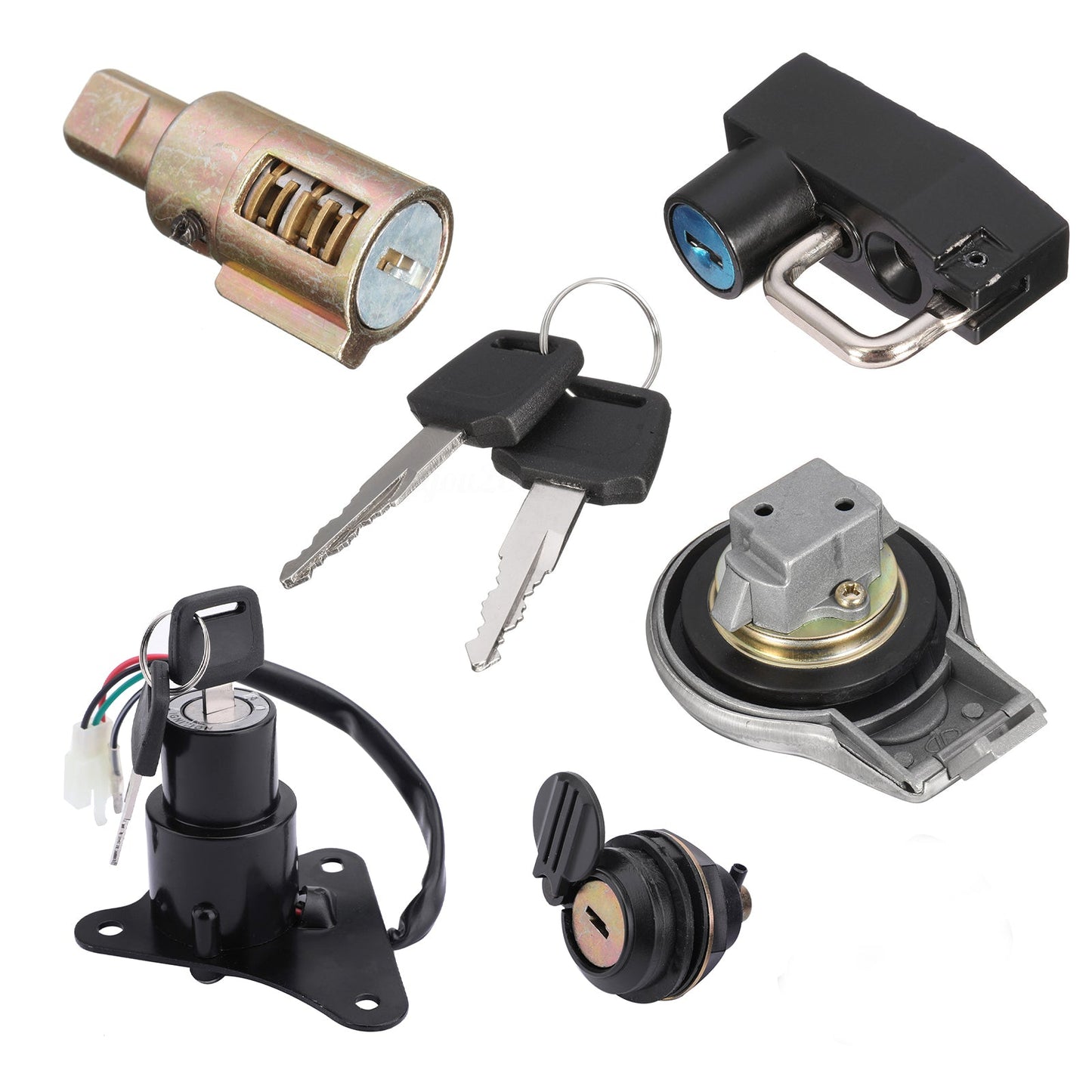 Zündschalter Lock & Fuel Gas Cap Key Set für Yamaha Virago XV125 XV250 Generic Generic
