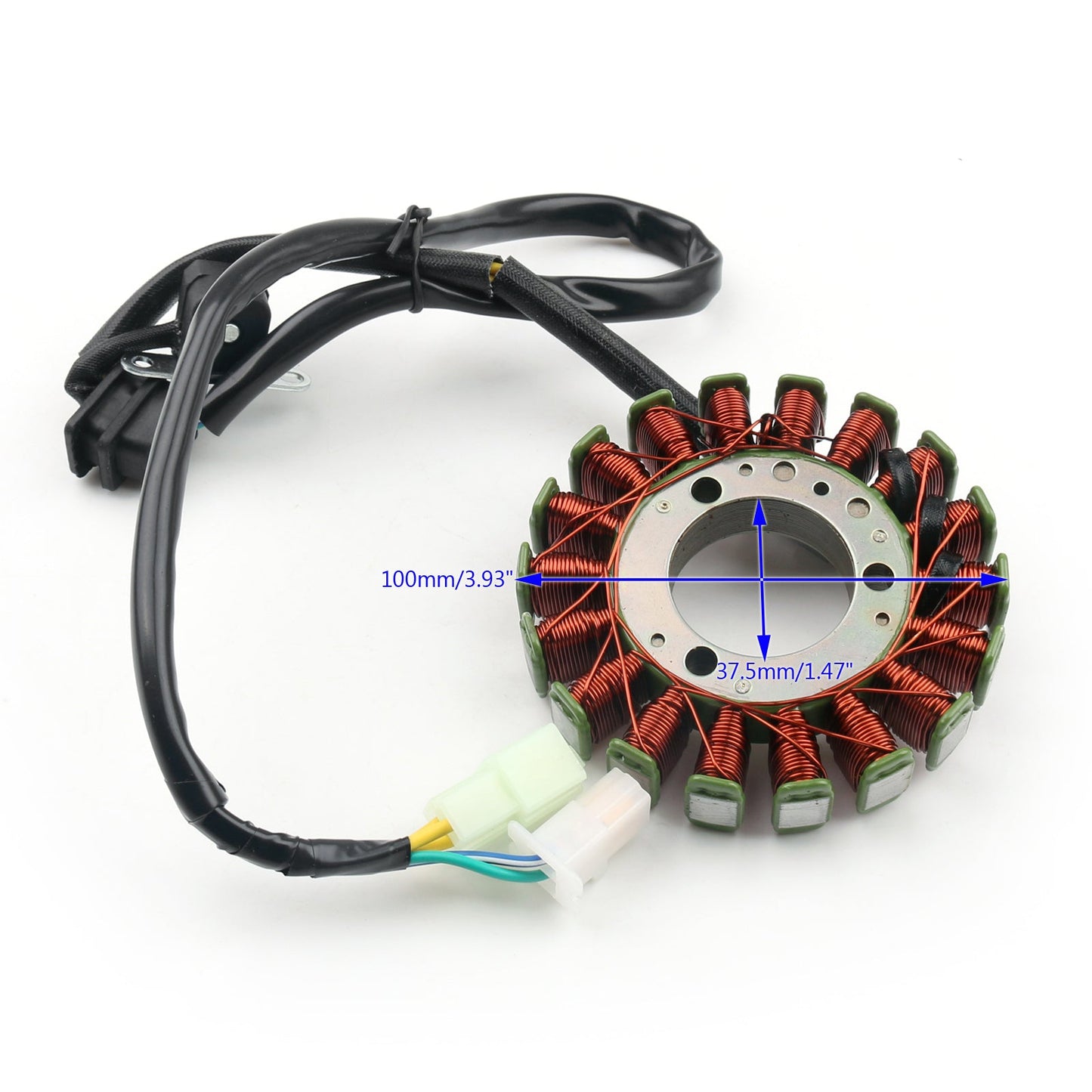 Bobine magnéto stator pour Suzuki GN250 (82-2001) TU250 (97-2001) générique