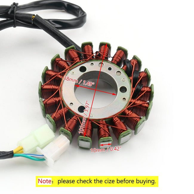 Bobine magnéto stator pour Suzuki GN250 (82-2001) TU250 (97-2001) générique