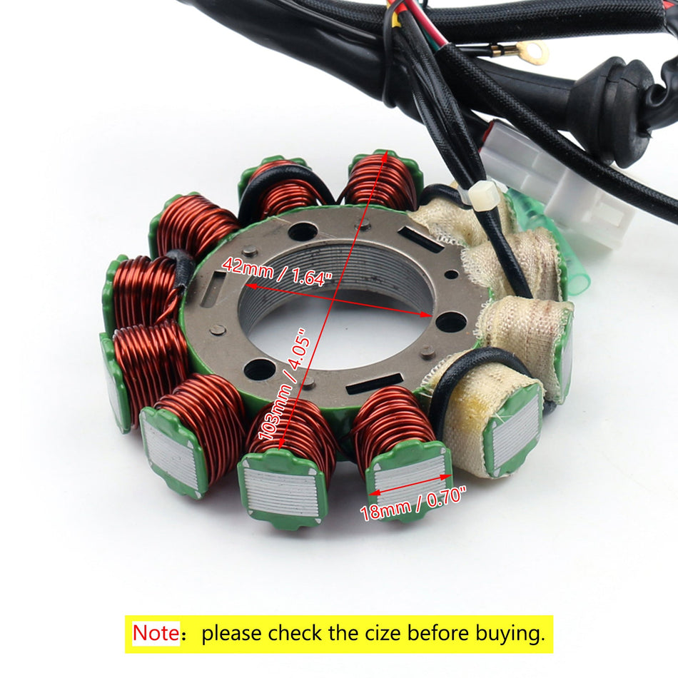 Statorspule für Yamaha ATV Banshee 350 YFZ350 (95-2006) Generator Magneto Neuer Generika