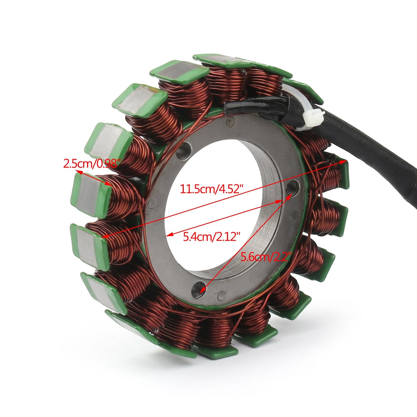 Bobine de stator de générateur magnétique pour Suzuki LS650 Savage (86-04) Boulevard S40 (05-17) générique