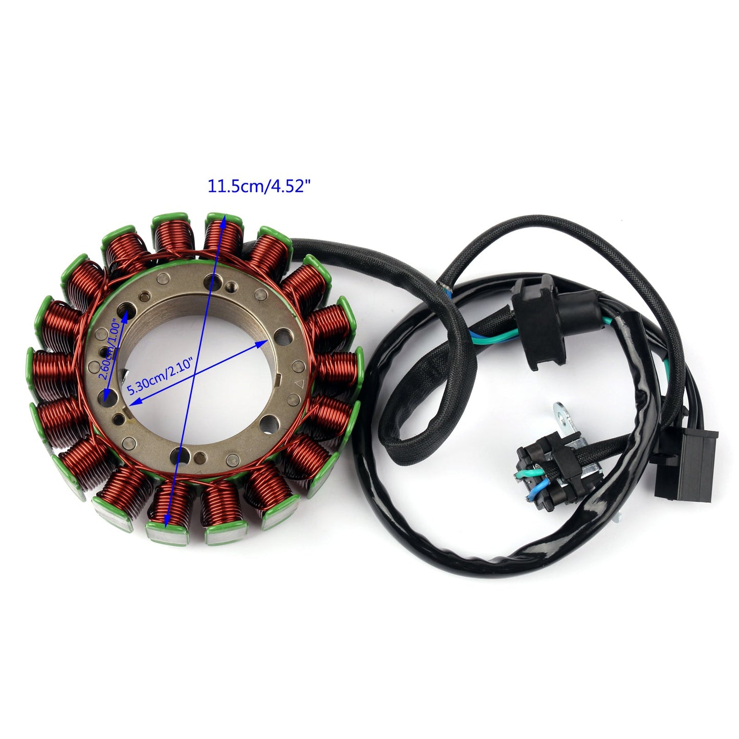 Bobine de stator d'alternateur pour Suzuki VL800 Volusia 800 K1/K2/K3/K4 (2001-2005) générique