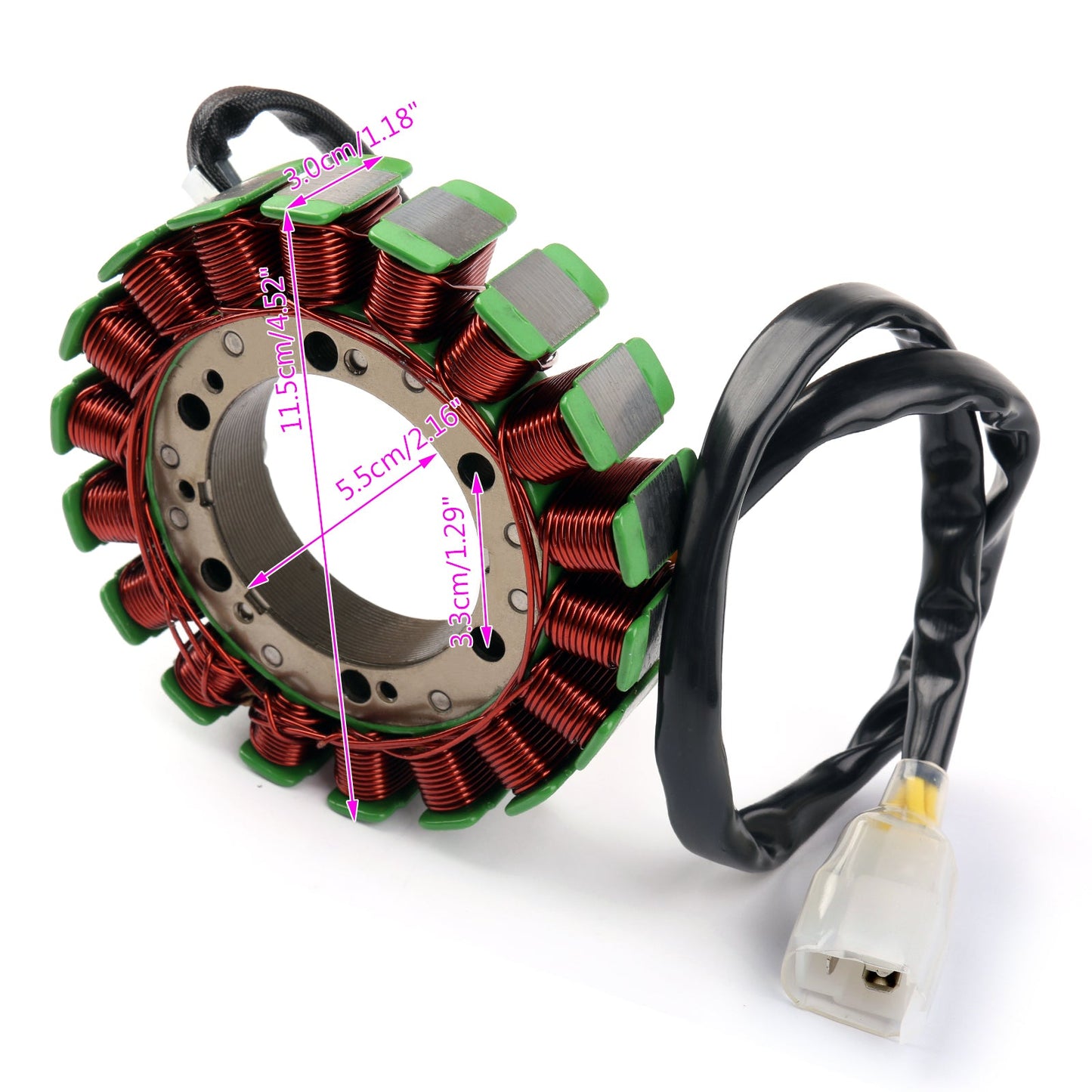 Bobine de stator de générateur pour Honda VT500C Shadow 500 PC08 (83-86) VT500F Shadow 500 générique