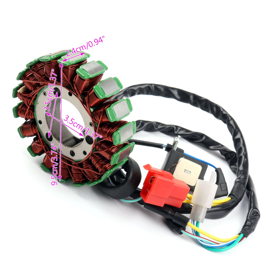 Bobine de stator d'alternateur pour Honda NX250 AX-1 (88-93) NX250 A 88-90 NX2502 (1990/1993) Générique