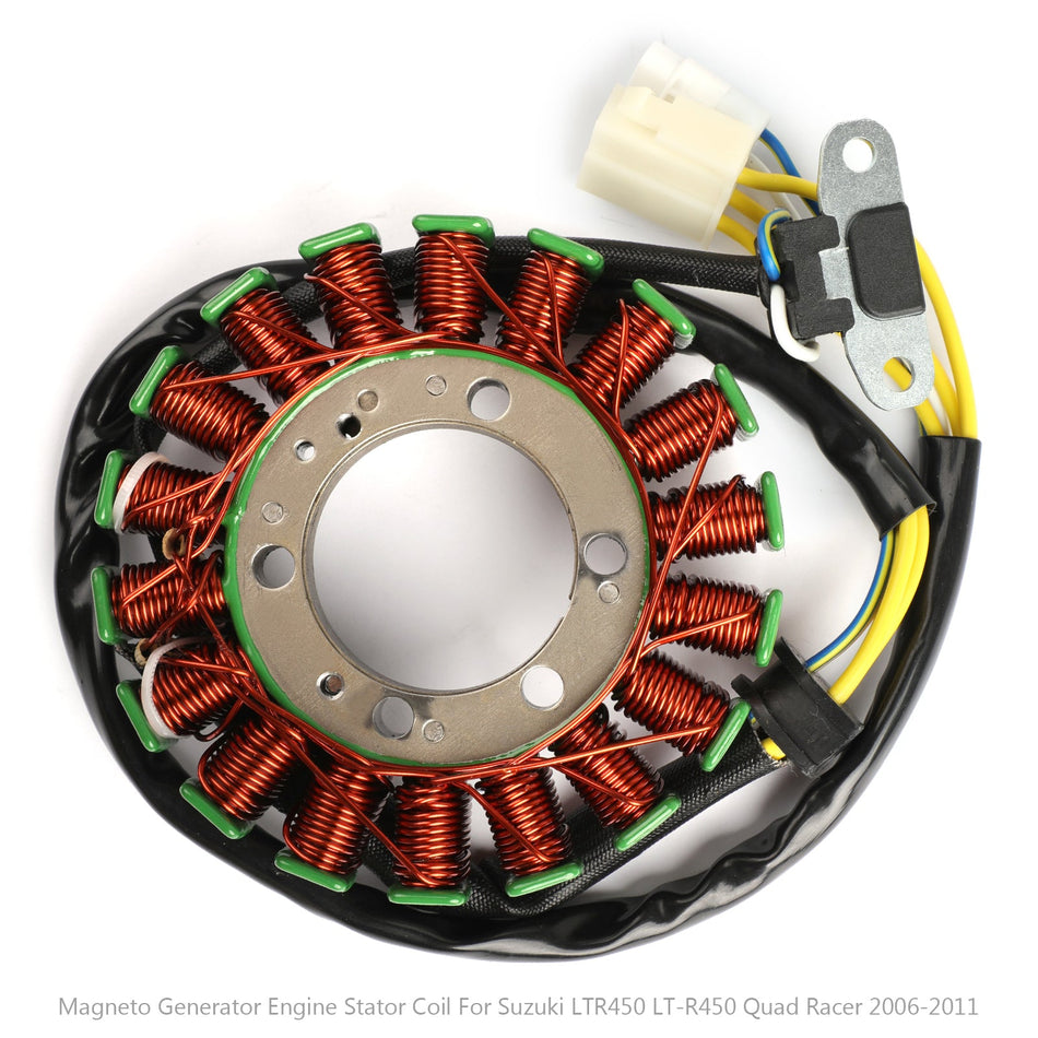 Bobine de stator de générateur pour Suzuki LTR450 LT-R450 Quad Racer 06-2011 32101-45G00 générique