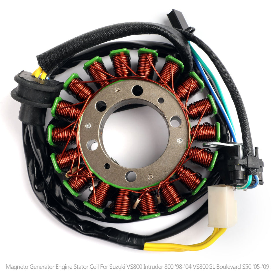 32101-45C00 Bobine de stator d'alternateur pour Suzuki VS800 Intruder 800 VS800GL 1998-2009 Générique