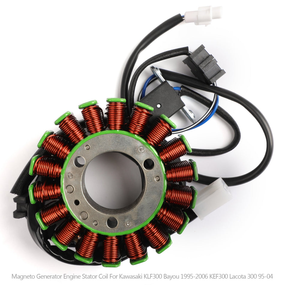 Bobine de stator de générateur magnétique pour Kawasaki 21003-1276 KLF300 Euro 2WD/4WD générique