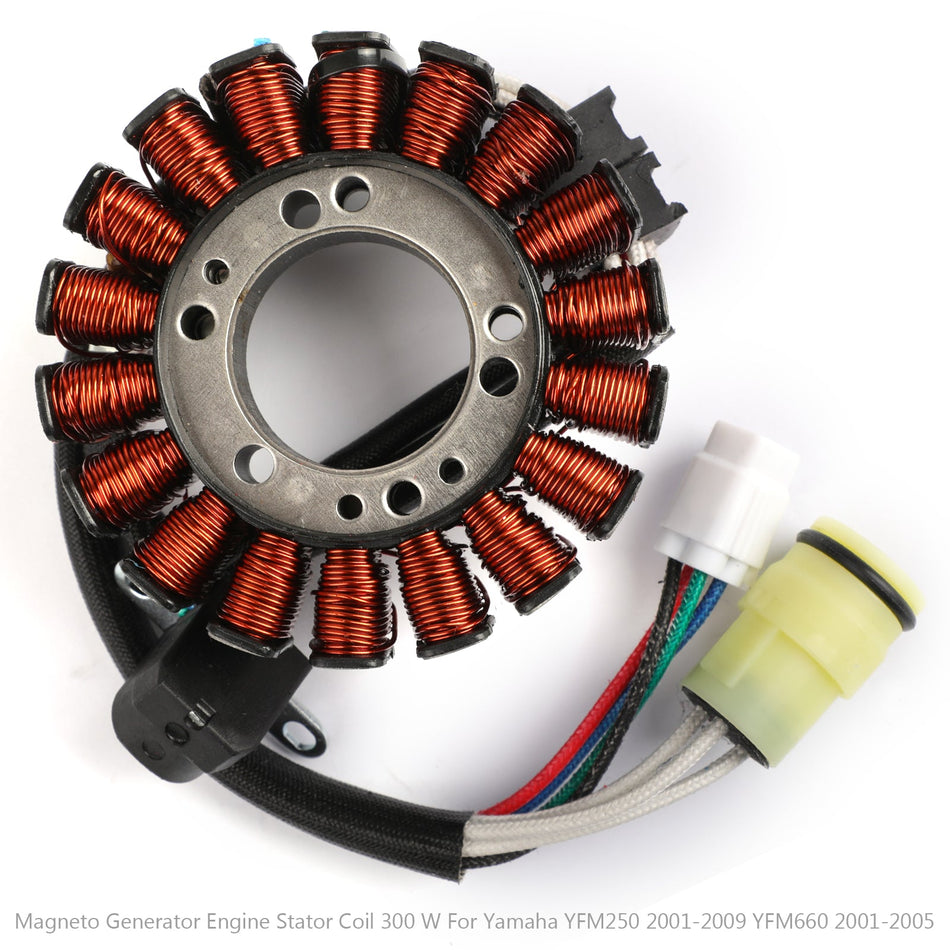 Bobine de stator de générateur d'aimant pour Yamaha YFM250 01-09 YFM660 01-05 1P0-H1410-00 générique