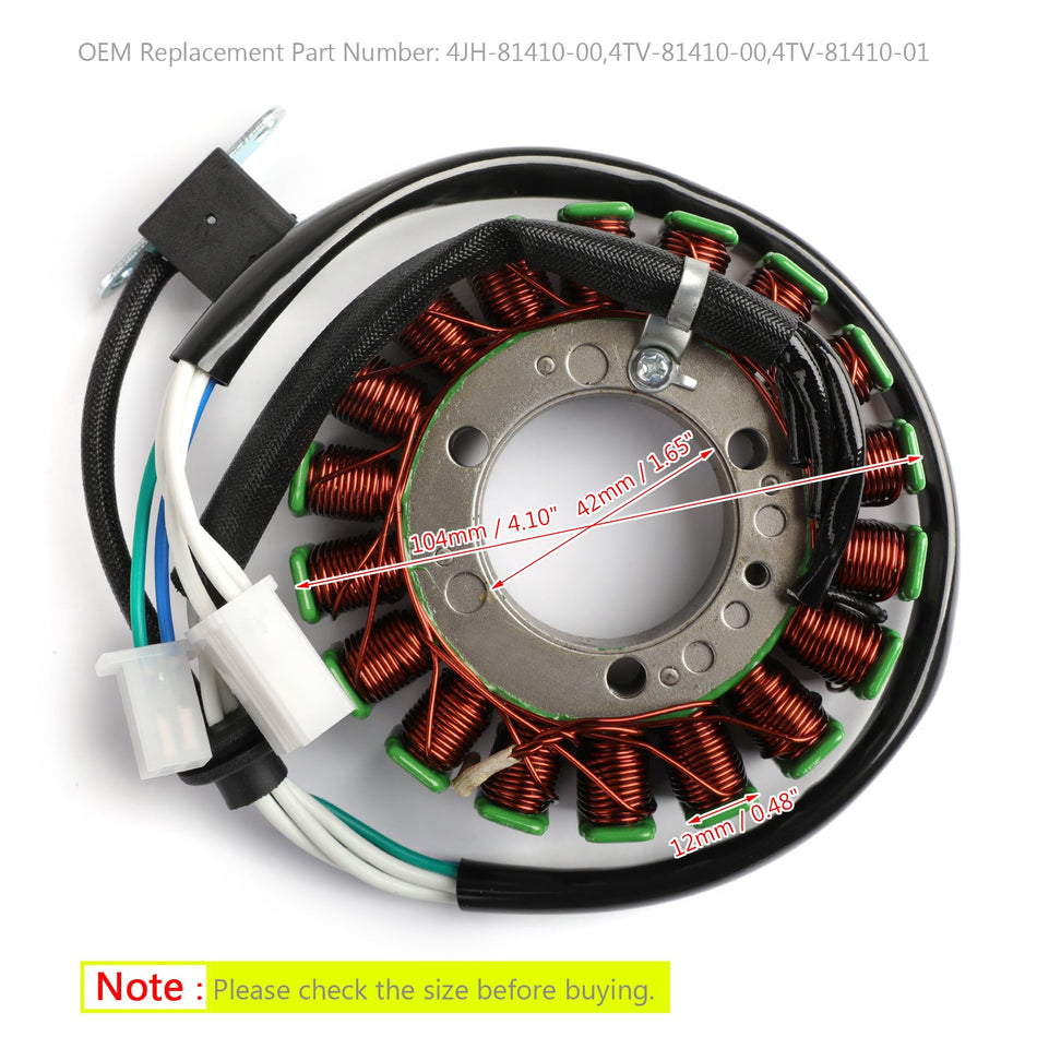 Bobine de stator de générateur magnétique pour Yamaha YZF600R Thundercat 1995-2007 générique