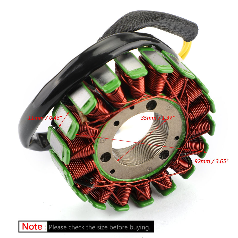 Bobine de stator 18 pôles pour Kawasaki KLF220 Bayou 220 96-02 KLF250 BAYOU 250 03-11 Générique Générique