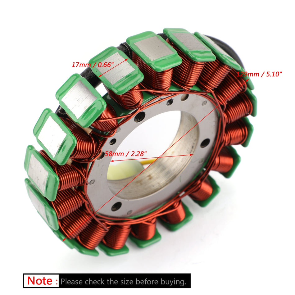 Bobine de charge de batterie de stator hors-bord 18 pôles pour Suzuki DF60 DF70 1998-2009 générique