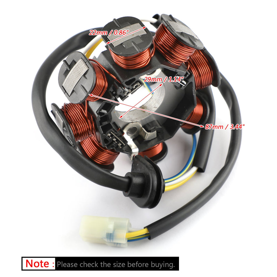 Stator de générateur magnétique pour Kawasaki KFX 90 KSF 90 2007-2020 21003-Y005