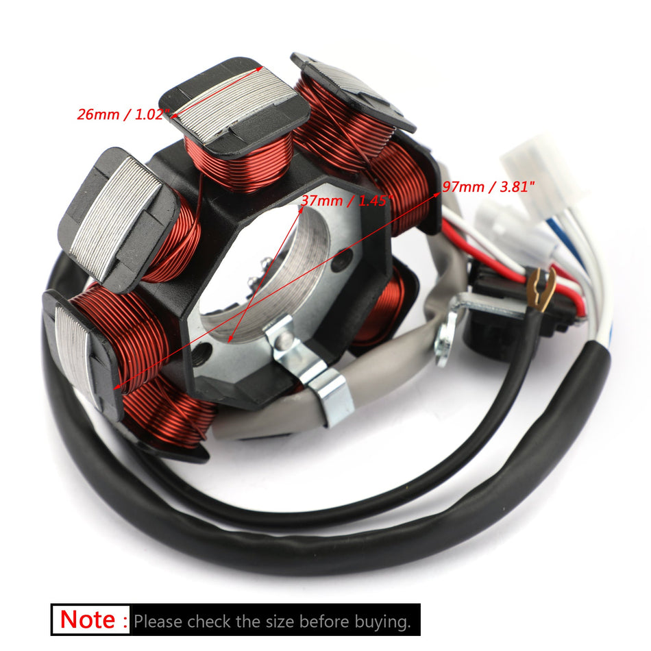 Stator d'alternateur pour Yamaha XT125 X/R YBR125 05-14 3D9-H1410-00 3D9-H1410-01 Générique Générique