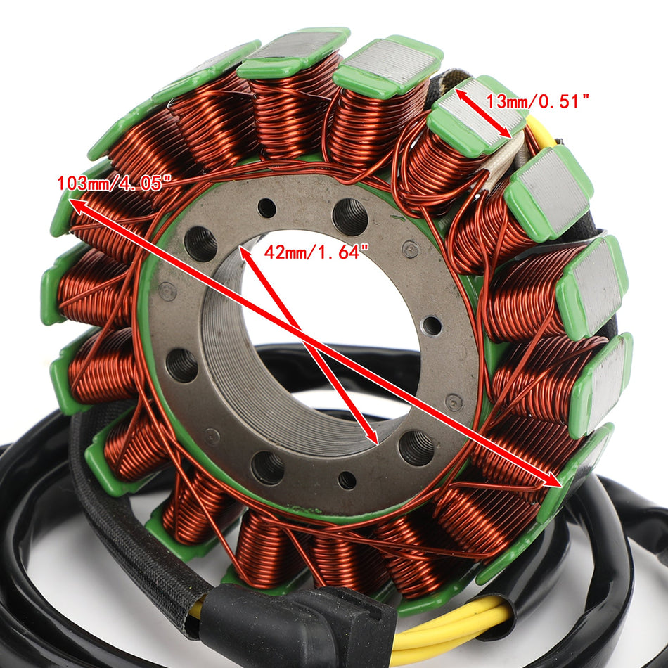 Stator d'alternateur pour Lynx V-800 Adventure / Adventure Ranger V 800 2007 2008 Générique