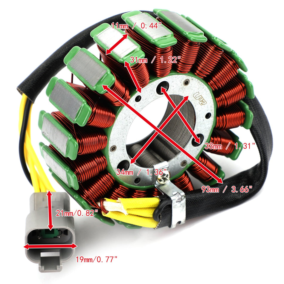 Bobine de stator magnéto pour Sea-Doo GTI GSX GTX RFI 800CC 98-05 290887950 420887951 générique